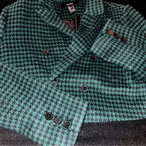 Teal/Green Forever 21 Blazer; Small